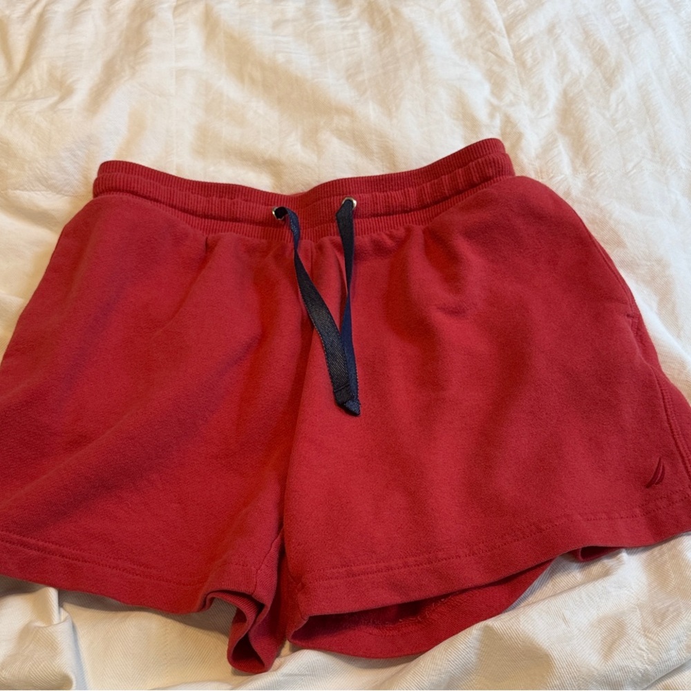 Nautica Women's Athletic Red Shorts